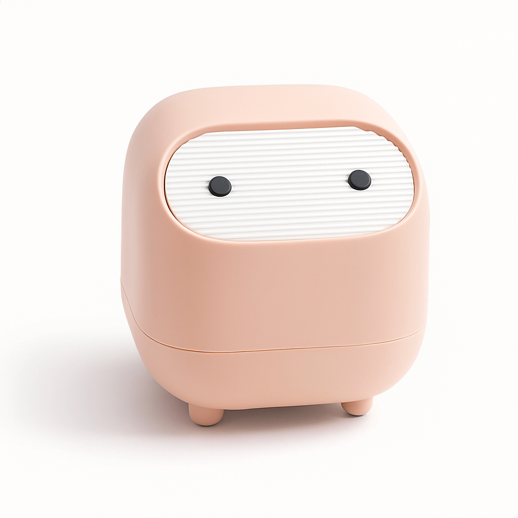 Poubelle Ninja 5L – Mini poubelle carrée à pression, compacte et moderne poubelletdesign.com