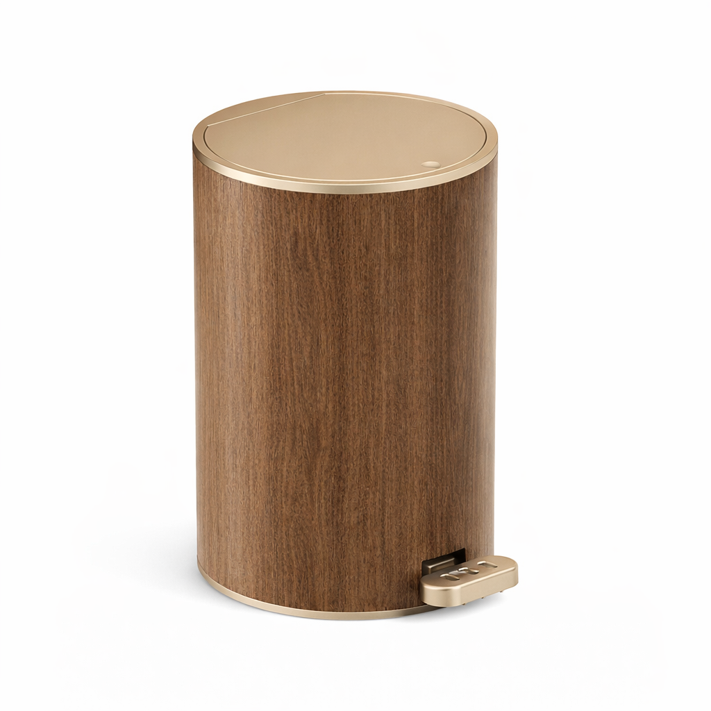 Poubelle imitation bois 9 L ou 12 L pour intérieur Poubelle & Design