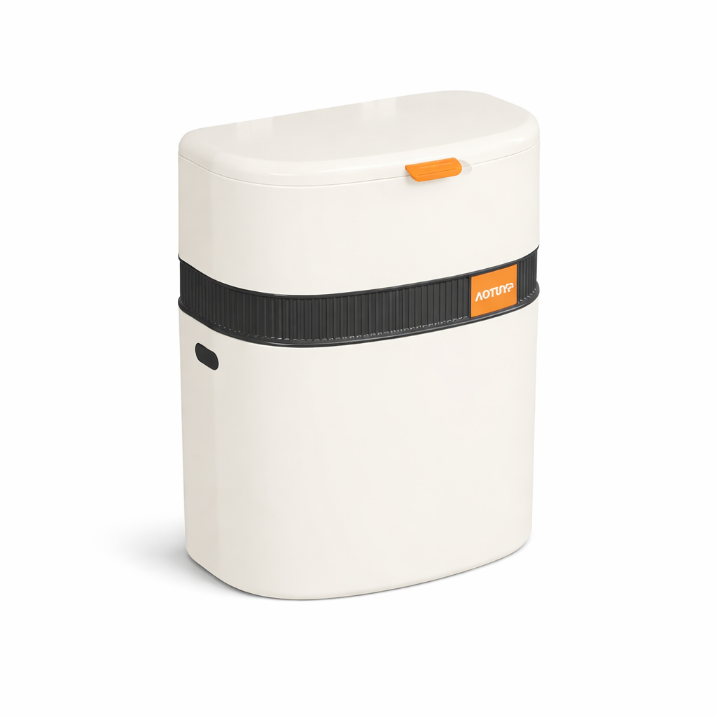 Poubelle murale rectangulaire, Corbeille murale gain de place Poubelle & Design