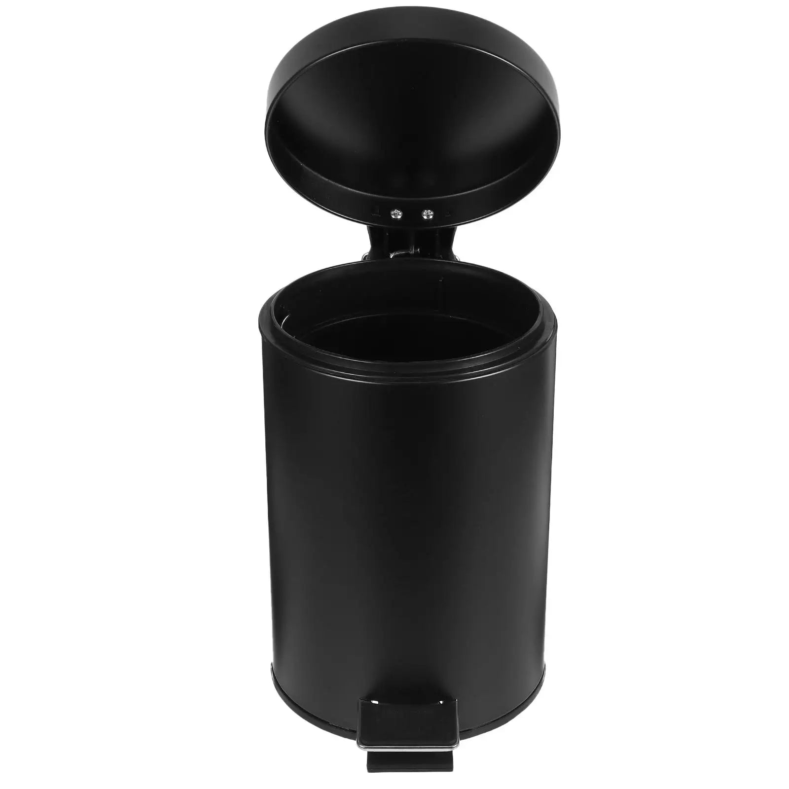 Poubelle de salle de bain noire mate 3 litres à pédale Poubelle & Design